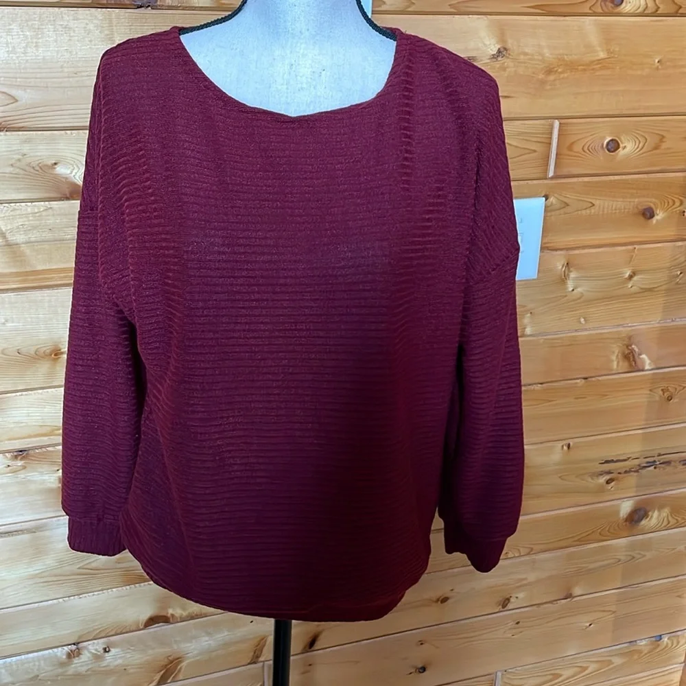 Maroon Blouse - Picture 1 of 5